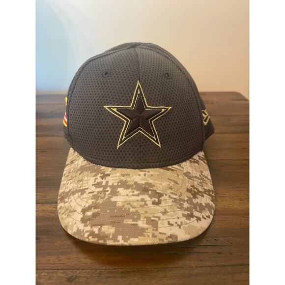 NFL Dallas Cowboys Toddler Child Salute to Service New Era Baseball Hat - Picture 1 of 5